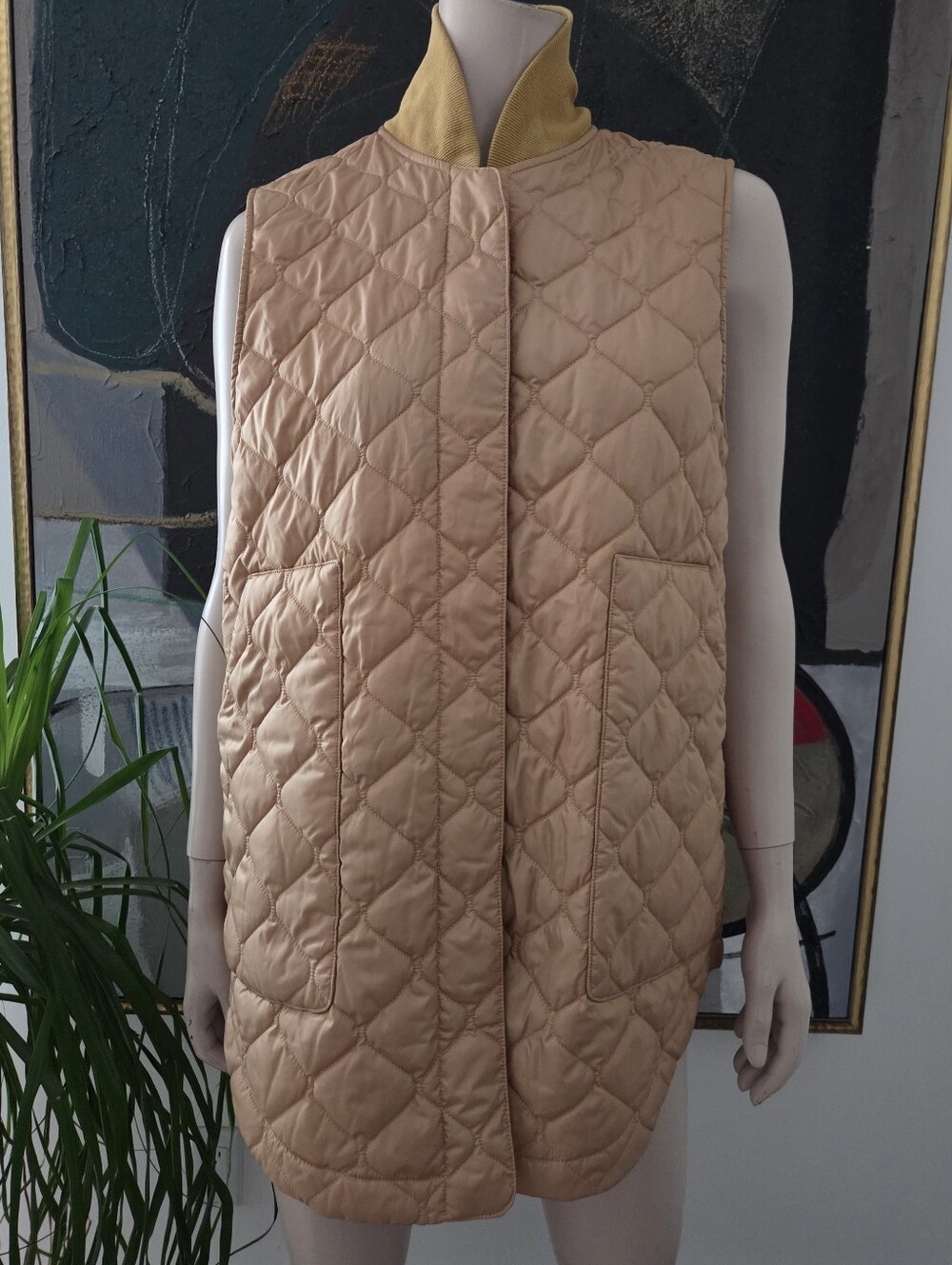Kit and Ace | All Day Quilted Longline Vest Gilet